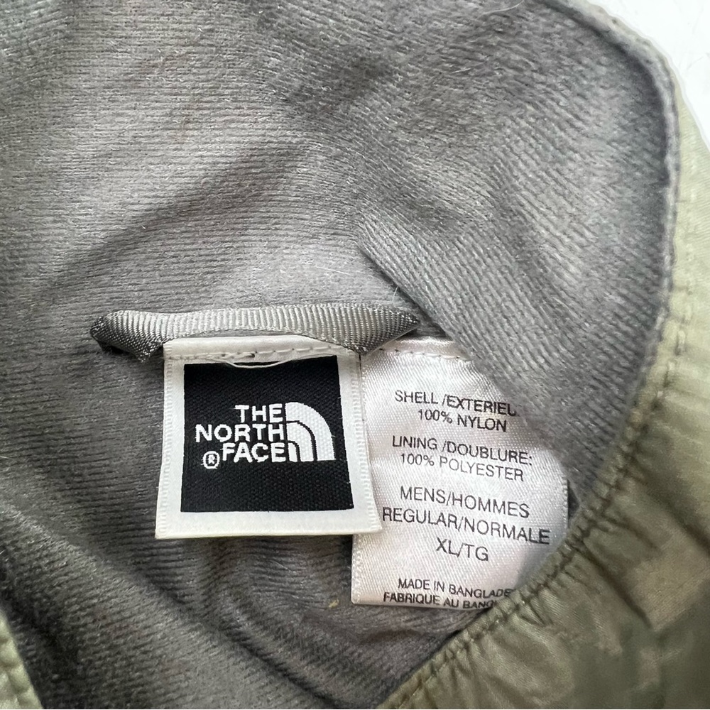 The North face men’s khaki black zip up jacket XL L56-38 - Picture 3 of 8